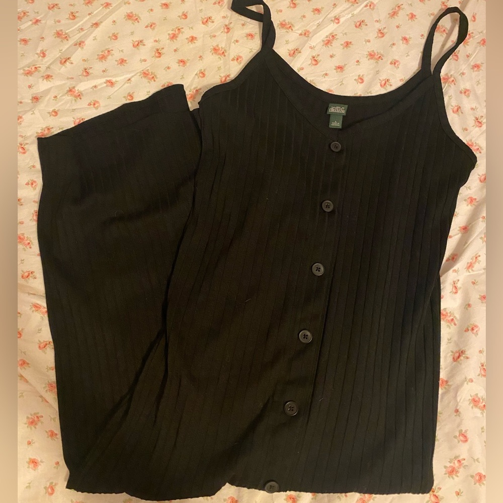 Black Wild Fable Body Con Maxi Dress